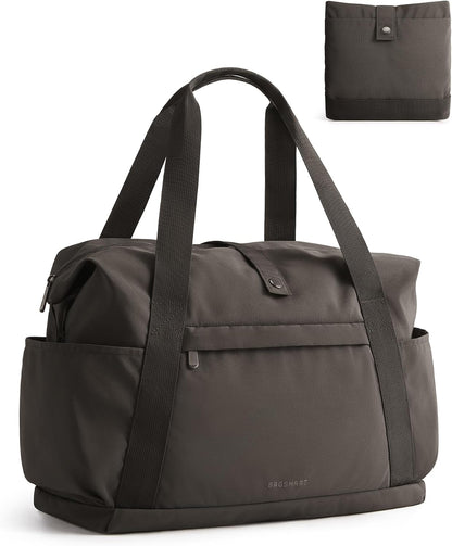 Foldable Duffle Bag for Travel, 25L Personal Item Travel Bag, Carry on Duffel Bag for Travel Essentials, Lightweight Gym Bag for Women, Weekender Bags for Women, Water Resistant