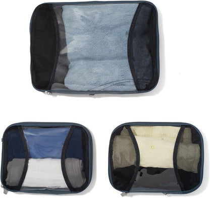 Compression Cube 3-piece set - Lightweight Compression Packing Cubes for Travel