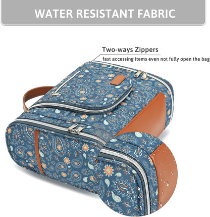 Hanging Travel Toiletry Bag for Women, Large Makeup Organizer | Water Resistant Cosmetic Container, 11L Portable Travle Bag for Full-Sized Toiletries, Accessories, Essentials, Khaki Lepoard