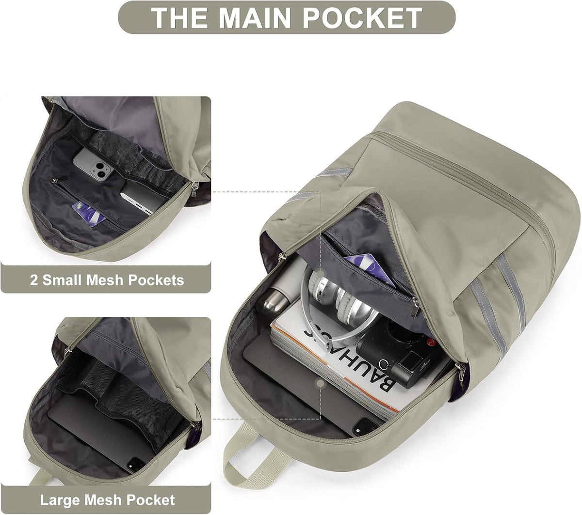 Black Gym Backpack For Women Men Travel Backpack With Shoe Compartment Waterproof Sports Bag Gym Bag Dance Backpacks For Dancers