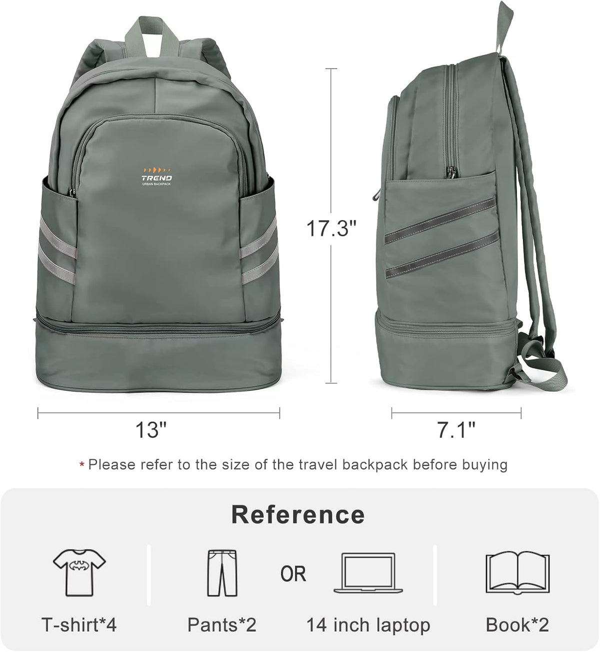 Black Gym Backpack For Women Men Travel Backpack With Shoe Compartment Waterproof Sports Bag Gym Bag Dance Backpacks For Dancers