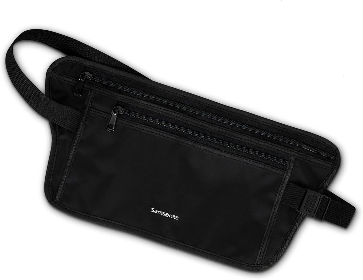 RFID Waist Belt - Lightweight and Durable Nylon RFID Protection Technology - Blocks RFID Signals Encoded In Passports, IDs & Credit Cards