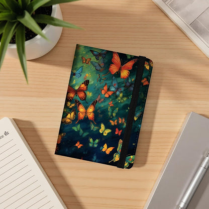 Passport Cover,Multi-Functional Travel Wallet,Stylish & Durable RFID Blocking Passport Holder, Travel Essentials for Men and Women,Weeds