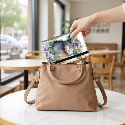 Passport Cover,Multi-Functional Travel Wallet,Stylish & Durable RFID Blocking Passport Holder, Travel Essentials for Men and Women,Weeds