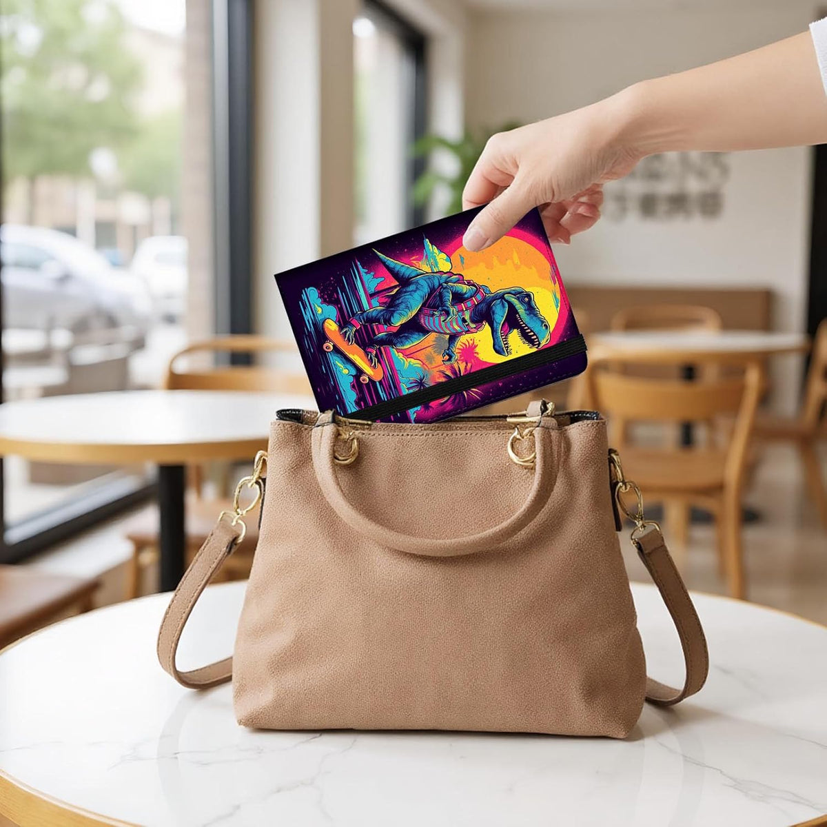 Passport Cover,Multi-Functional Travel Wallet,Stylish & Durable RFID Blocking Passport Holder, Travel Essentials for Men and Women,Weeds