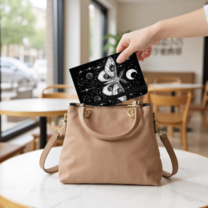 Passport Cover,Multi-Functional Travel Wallet,Stylish & Durable RFID Blocking Passport Holder, Travel Essentials for Men and Women,Weeds