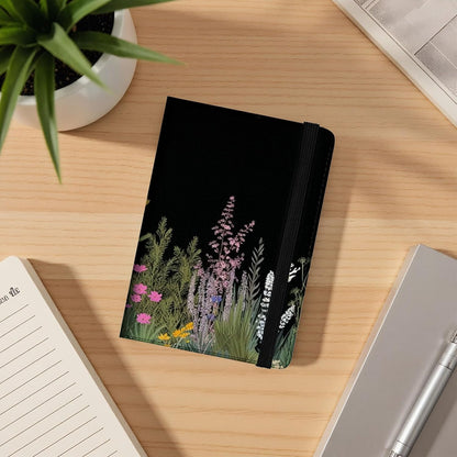 Passport Cover,Multi-Functional Travel Wallet,Stylish & Durable RFID Blocking Passport Holder, Travel Essentials for Men and Women,Weeds