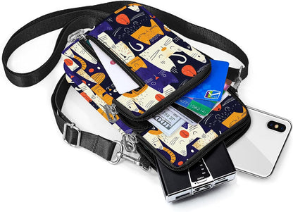 Lightweight Small Crossbody bags Cell Phone Purses Travel Pouch Shoulder Bag for Women | Lightweight