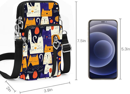 Lightweight Small Crossbody bags Cell Phone Purses Travel Pouch Shoulder Bag for Women | Lightweight