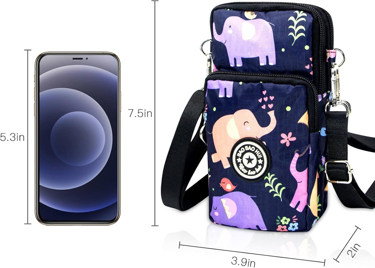 Lightweight Small Crossbody bags Cell Phone Purses Travel Pouch Shoulder Bag for Women | Lightweight