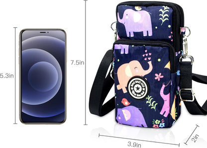 Lightweight Small Crossbody bags Cell Phone Purses Travel Pouch Shoulder Bag for Women | Lightweight