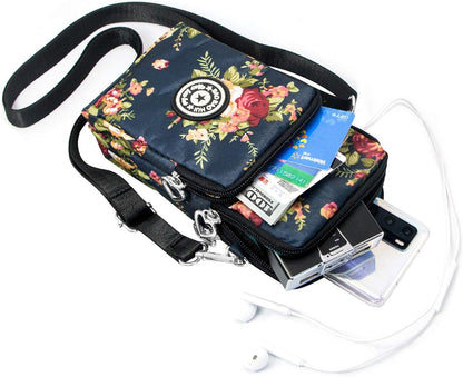 Lightweight Small Crossbody bags Cell Phone Purses Travel Pouch Shoulder Bag for Women | Lightweight