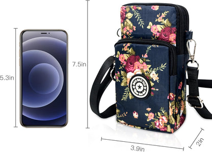 Lightweight Small Crossbody bags Cell Phone Purses Travel Pouch Shoulder Bag for Women | Lightweight