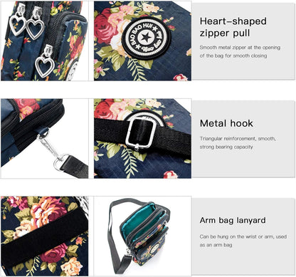 Lightweight Small Crossbody bags Cell Phone Purses Travel Pouch Shoulder Bag for Women | Lightweight