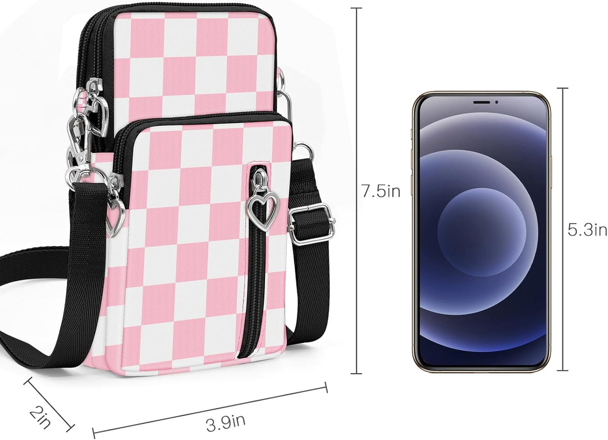 Lightweight Small Crossbody bags Cell Phone Purses Travel Pouch Shoulder Bag for Women | Lightweight