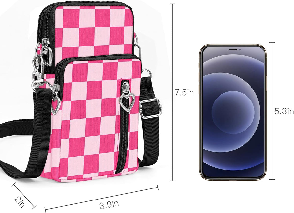 Lightweight Small Crossbody bags Cell Phone Purses Travel Pouch Shoulder Bag for Women | Lightweight