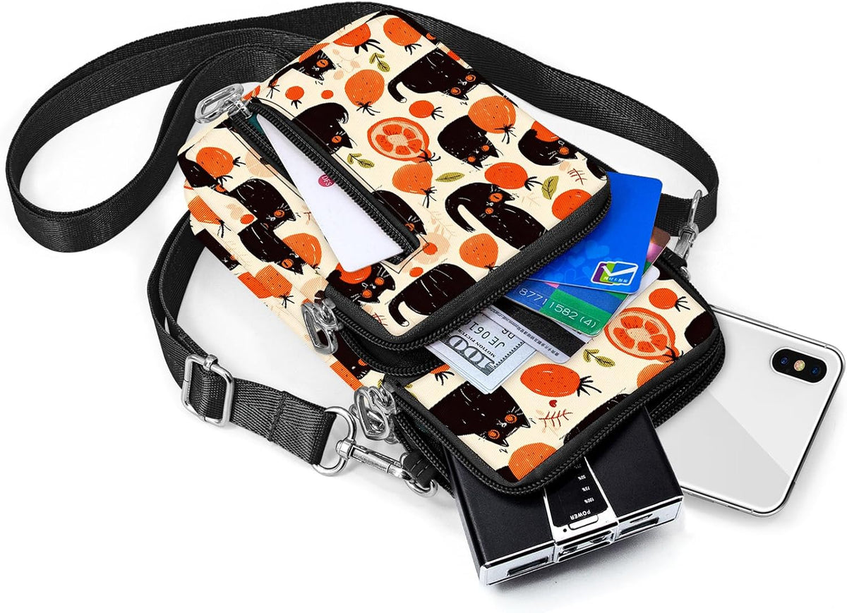 Lightweight Small Crossbody bags Cell Phone Purses Travel Pouch Shoulder Bag for Women | Lightweight