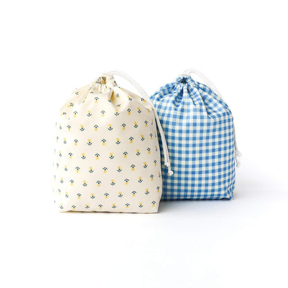Day Bag – Reusable Wet and Dry Bag Made From Recycled Fabric With Dual Waterproof Compartments for Cloth Diapers, Swimsuits, Toiletries, and Snacks - Buds