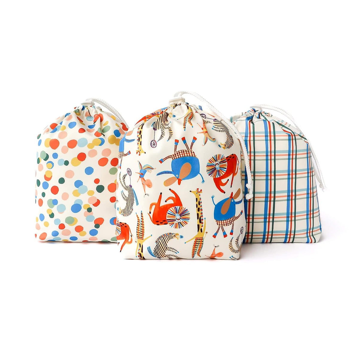 Day Bag – Reusable Wet and Dry Bag Made From Recycled Fabric With Dual Waterproof Compartments for Cloth Diapers, Swimsuits, Toiletries, and Snacks - Buds