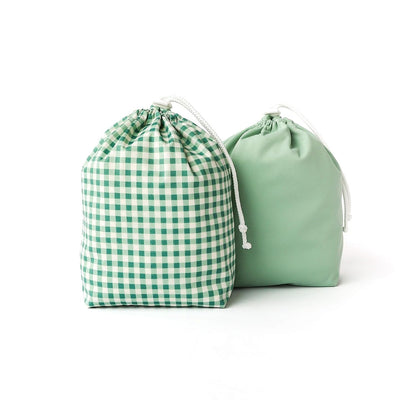 Day Bag – Reusable Wet and Dry Bag Made From Recycled Fabric With Dual Waterproof Compartments for Cloth Diapers, Swimsuits, Toiletries, and Snacks - Buds