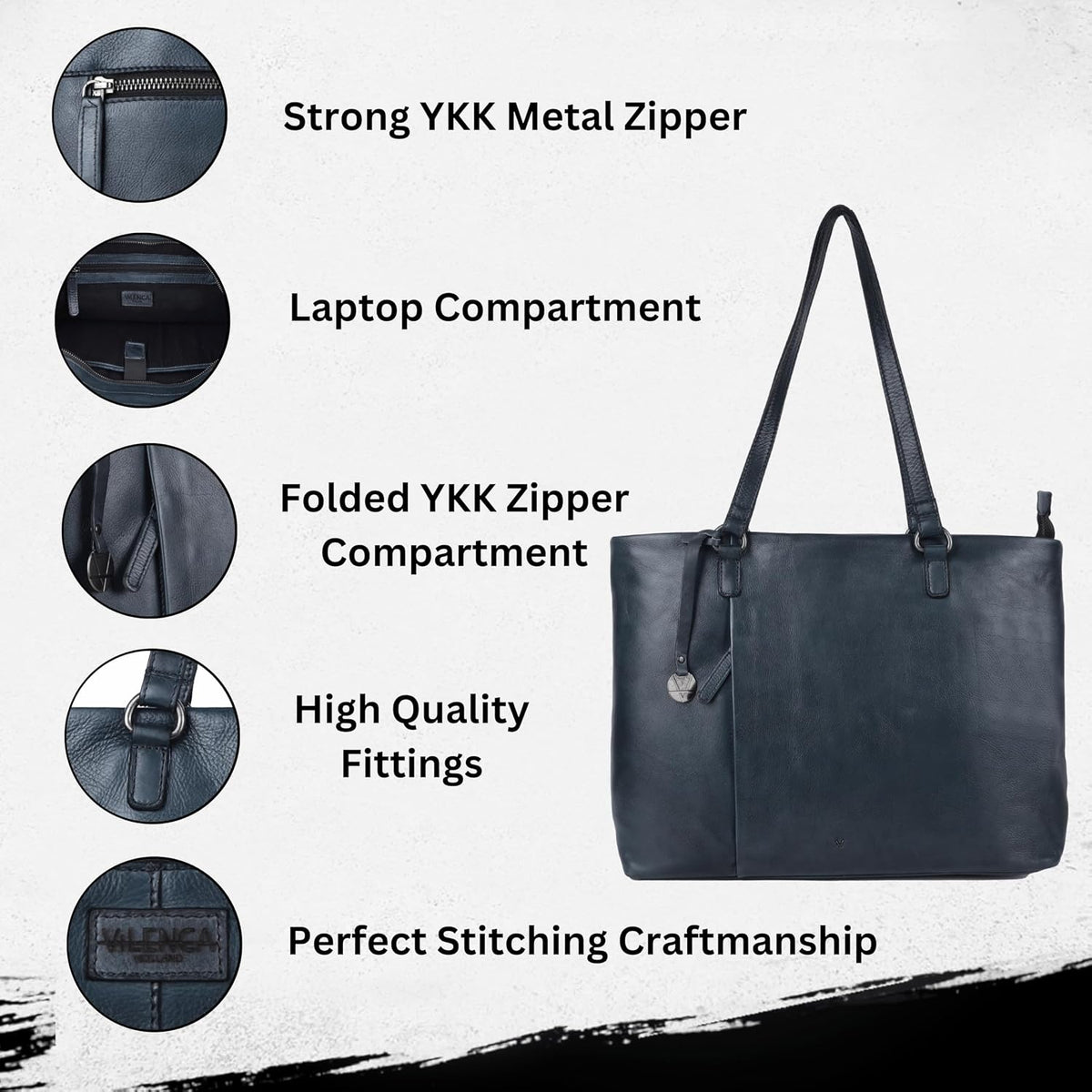 Genuine Italian Leather Women's Tote Handbags, Satchel Purse Ladies Shoulder Bags with Top Handle