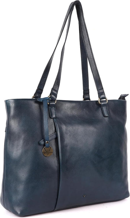 Genuine Italian Leather Women's Tote Handbags, Satchel Purse Ladies Shoulder Bags with Top Handle