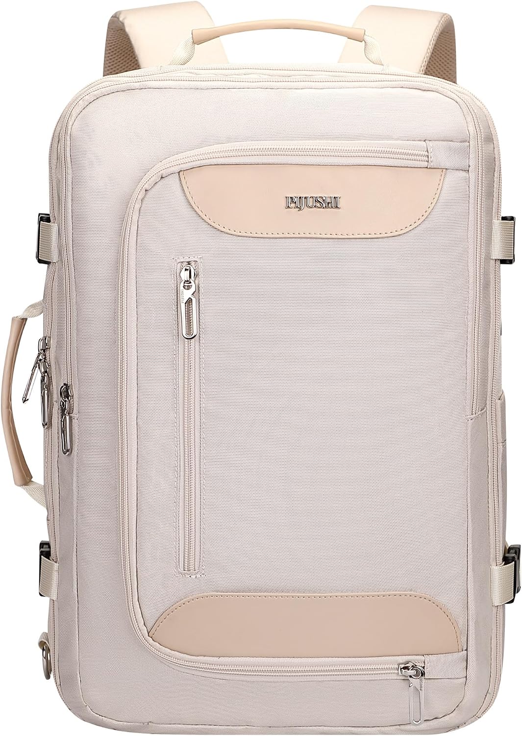Travel Backpack for Women 3-In-1 Carry on Bag with Shoe Compartment | 16" Laptop Luggage Suitcase with TSA-Friendly 180° Opening, USB Charging Port for Business Trip, Commut, Daily