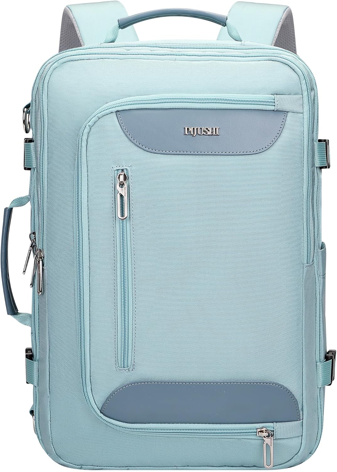 Travel Backpack for Women 3-In-1 Carry on Bag with Shoe Compartment | 16" Laptop Luggage Suitcase with TSA-Friendly 180° Opening, USB Charging Port for Business Trip, Commut, Daily