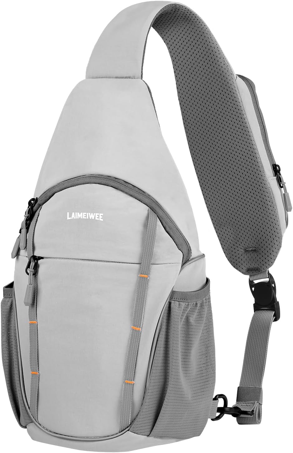 Small Crossbody Sling Bag, Water-Resistant Chest Pack with RFID Blocking, Lightweight Travel Backpack, Ideal for Hiking, Commuting, Outdoor Activities