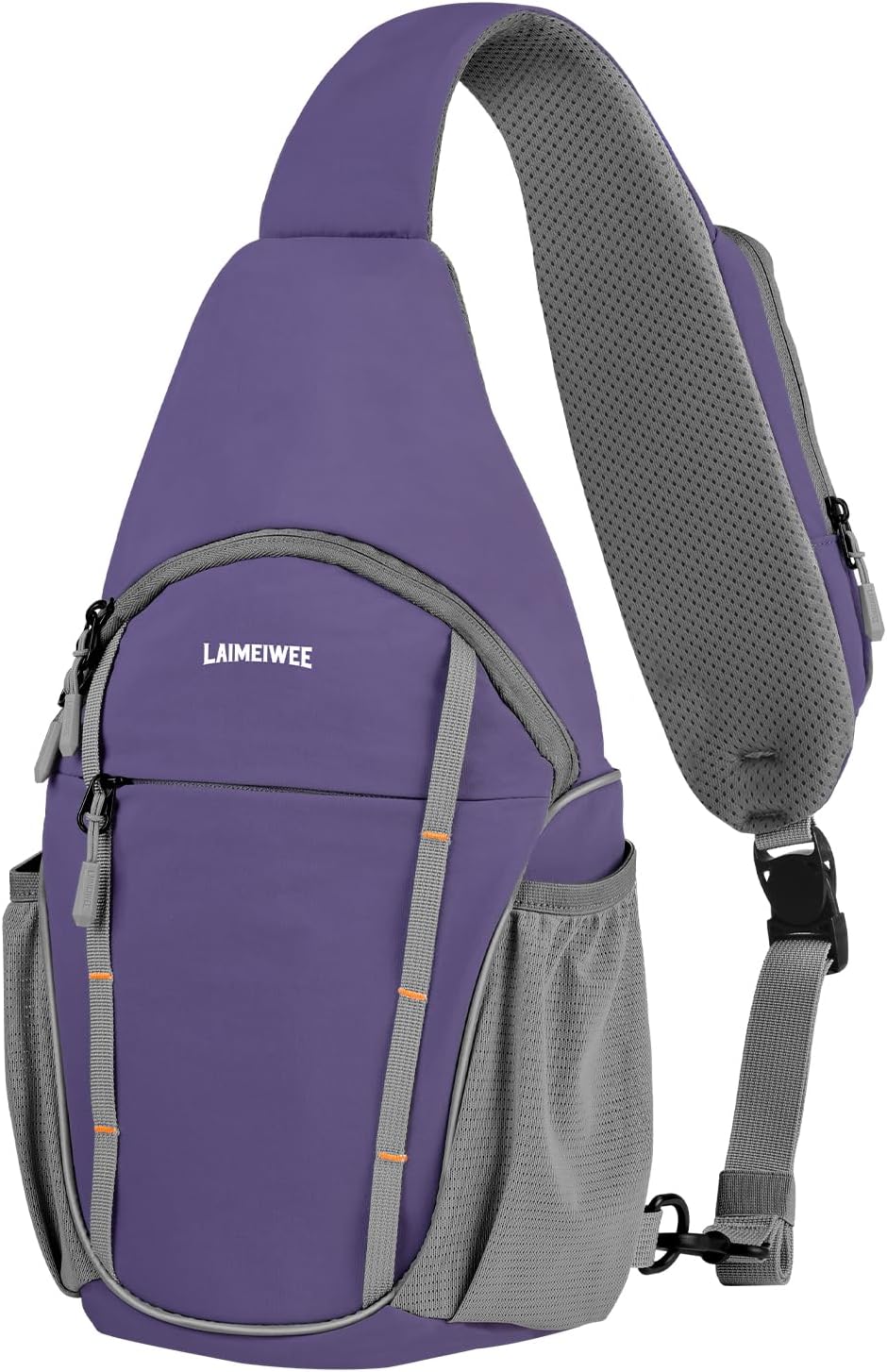 Small Crossbody Sling Bag, Water-Resistant Chest Pack with RFID Blocking, Lightweight Travel Backpack, Ideal for Hiking, Commuting, Outdoor Activities