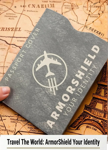 ArmorShield RFID Blocking Passport & Card Sleeves, 6-Piece, USA Made | Slim waterproof tearproof; Lightweight Tyvek ArmorShield, No bulk; FIPS 201 compliant, 1-year support