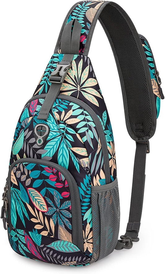 Sling Bag RFID Blocking Sling Backpack and Small Chest Shoulder Backpack