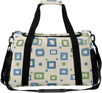 Weekender Overnight Bag Duffel for Travel Gym Sports Large Main Compartment Carry Handles