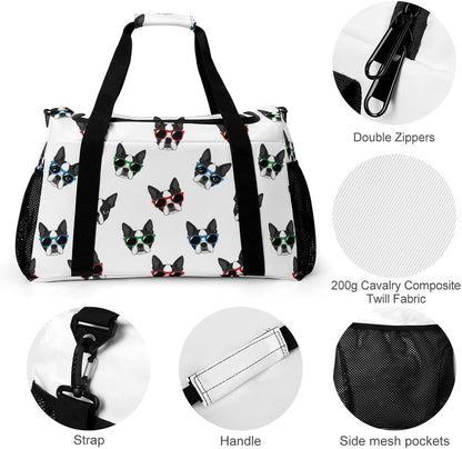 Weekender Overnight Bag Duffel for Travel Gym Sports Large Main Compartment Carry Handles