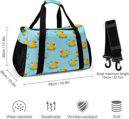 Weekender Overnight Bag Duffel for Travel Gym Sports Large Main Compartment Carry Handles