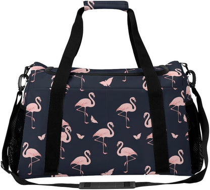 Weekender Overnight Bag Duffel for Travel Gym Sports Large Main Compartment Carry Handles