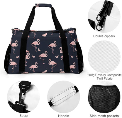 Weekender Overnight Bag Duffel for Travel Gym Sports Large Main Compartment Carry Handles