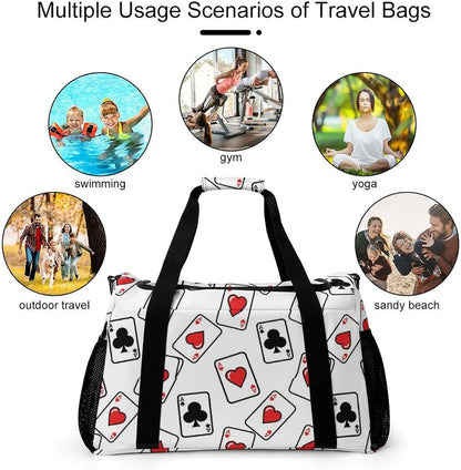 Weekender Overnight Bag Duffel for Travel Gym Sports Large Main Compartment Carry Handles