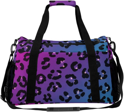 Weekender Overnight Bag Duffel for Travel Gym Sports Large Main Compartment Carry Handles