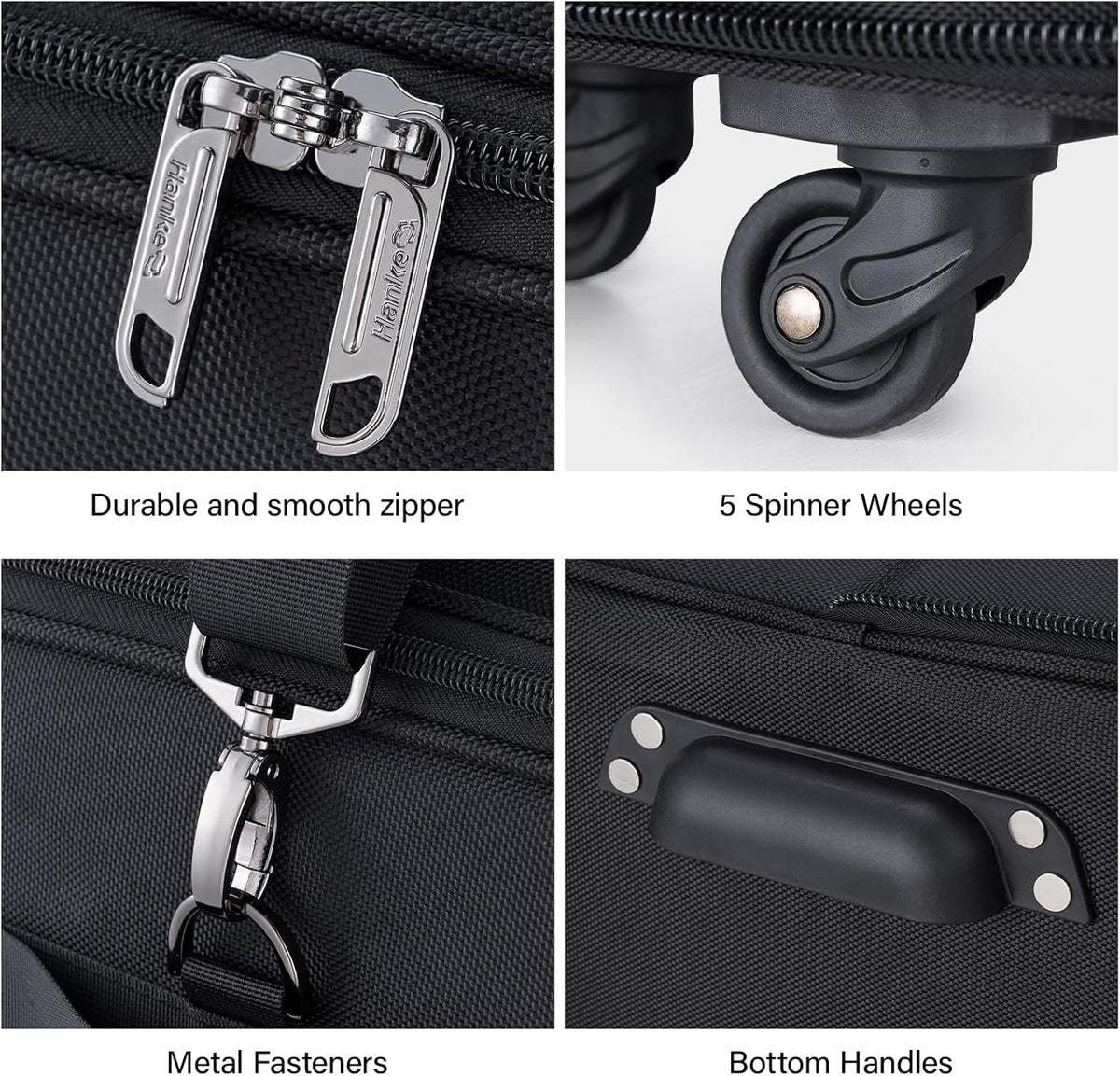 Suitcases with Wheels Expandable Foldable Luggage Bag Suitcase Collapsible Rolling Travel Bag Duffel Bag for Men Women Lightweight Suitcases without Telescoping Handle, Purple