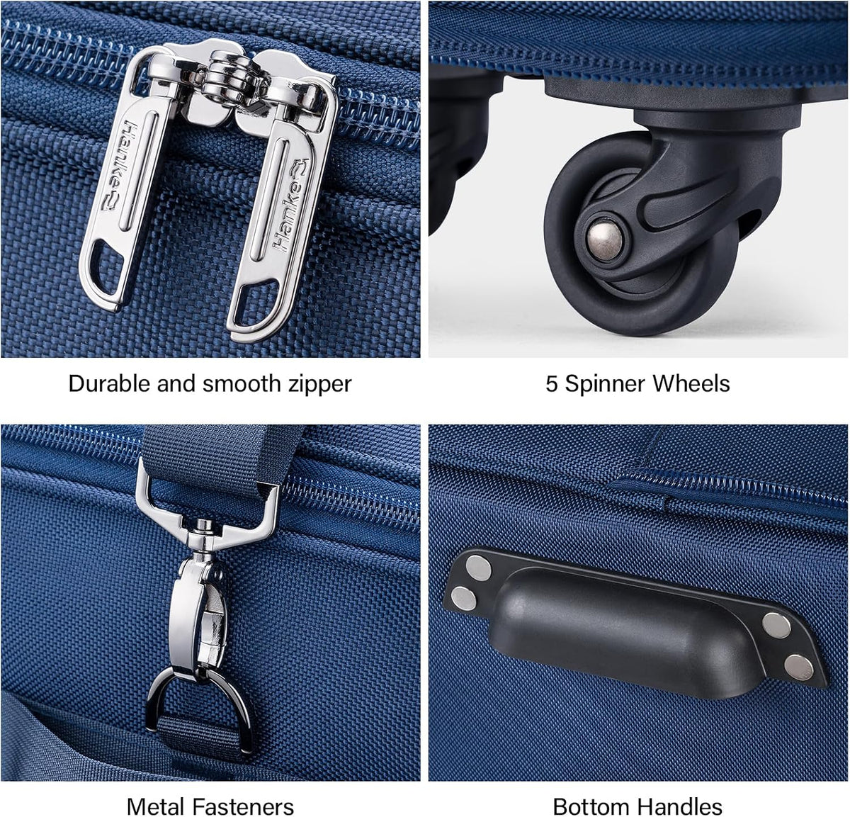 Suitcases with Wheels Expandable Foldable Luggage Bag Suitcase Collapsible Rolling Travel Bag Duffel Bag for Men Women Lightweight Suitcases without Telescoping Handle, Purple
