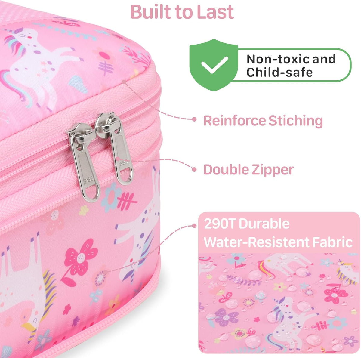 Kids Compression Packing Cubes - 4 PCS Sets, Black Dinasour | Water Resistant 4 Piece Set with Shoe Bag, Toddler Suitcase Organizer Set, Expandable Storage for Luggage