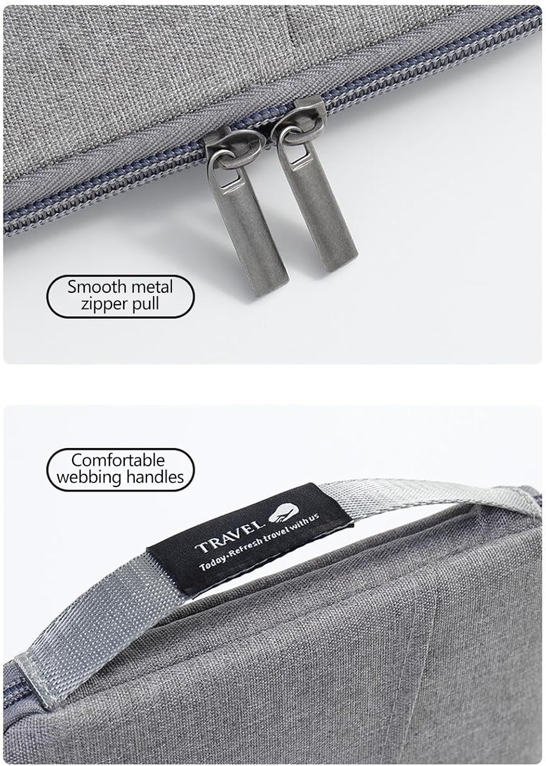 Document Organizers Wear Oxford Cloth Passports Case with Secure Storage for Tickets and Credit Cards Passports Protective
