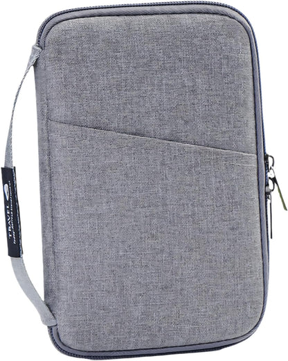 Document Organizers Wear Oxford Cloth Passports Case with Secure Storage for Tickets and Credit Cards Passports Protective