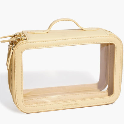 Large Clear Makeup Bags for Women Cosmetic Case Organizer, Clear Make Up Bags for Women Traveling, Clear Travel Makeup Bag Toiletry, Clear Travel Bags for Toiletries Car, Makeup Travel Bag for Women