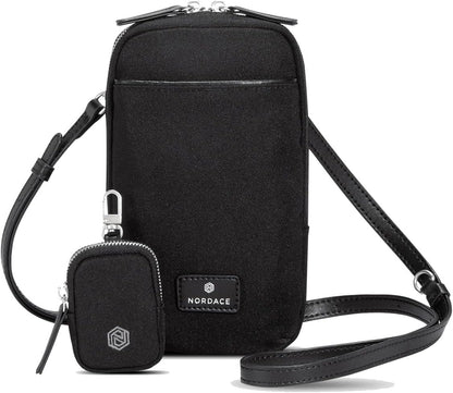 Siena Nexus Phone Crossbody Bag - RFID Blocking Card Slots and Detachable Pouch for Travel Phone Shoulder Bag