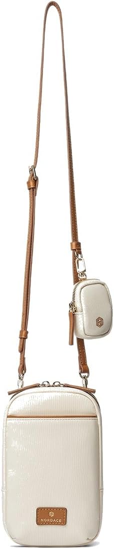 Siena Nexus Phone Crossbody Bag - RFID Blocking Card Slots and Detachable Pouch for Travel Phone Shoulder Bag
