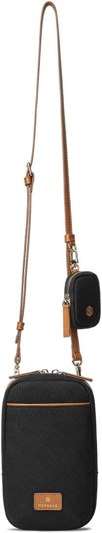 Siena Nexus Phone Crossbody Bag - RFID Blocking Card Slots and Detachable Pouch for Travel Phone Shoulder Bag
