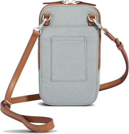Siena Nexus Phone Crossbody Bag - RFID Blocking Card Slots and Detachable Pouch for Travel Phone Shoulder Bag