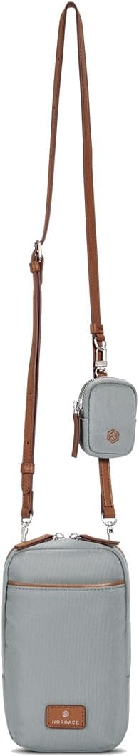 Siena Nexus Phone Crossbody Bag - RFID Blocking Card Slots and Detachable Pouch for Travel Phone Shoulder Bag